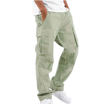 Men Cargo Pants Spring Summer Trousers Casual Pants Solid Color Trouser Male  Loose Harajuku Fashion Sweatpants Streetwear
